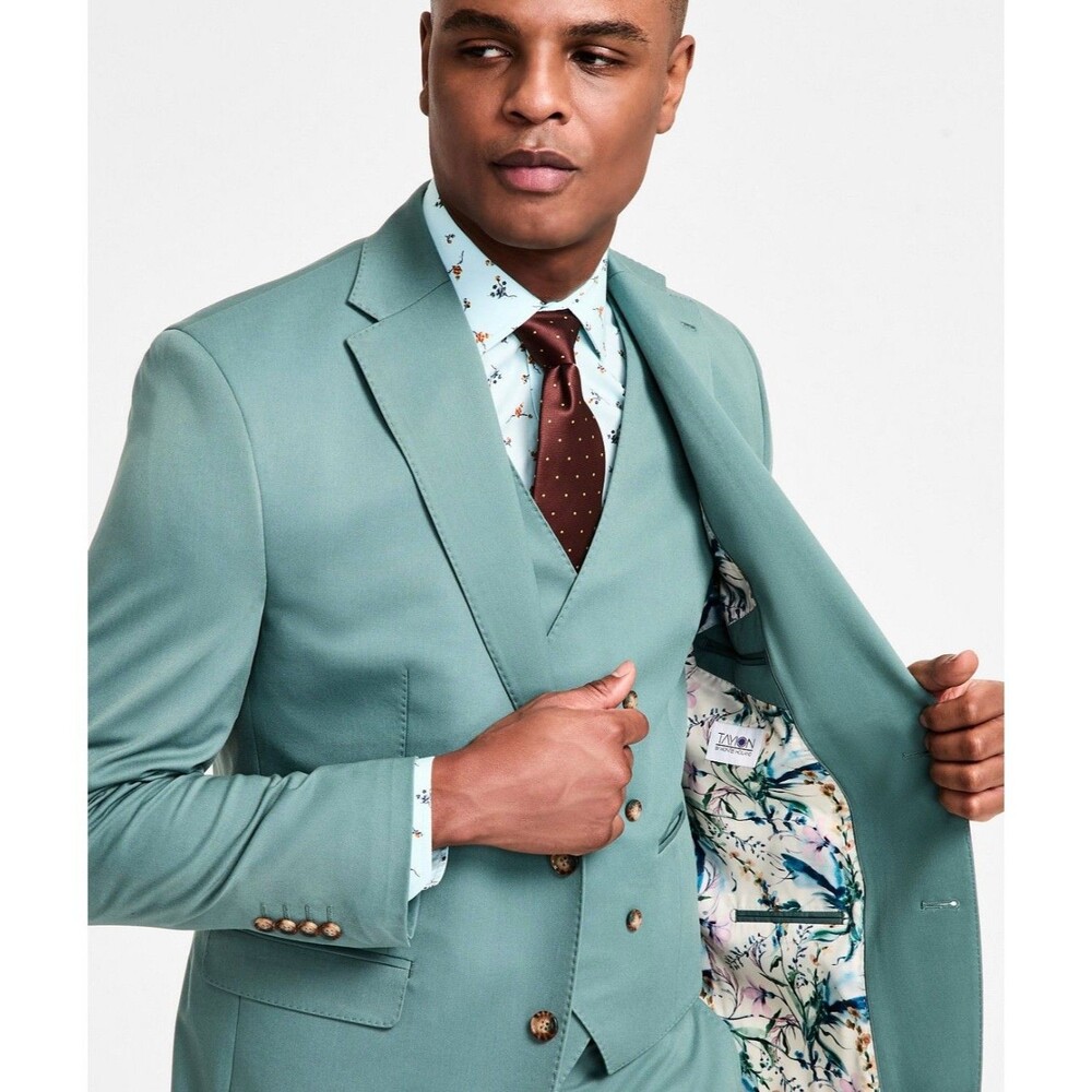 $360 NEW TAYION MONTEE HOLLAND Mens 36R Moss Green Blazer Sport Coat Suit Jacket